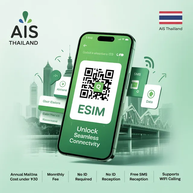 泰国AIS手机卡eSIM