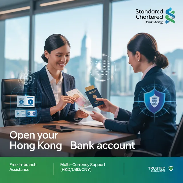 香港渣打银行赴港开户对接服务