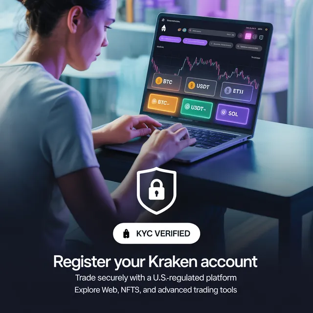 web3交易所Kraken账号注册