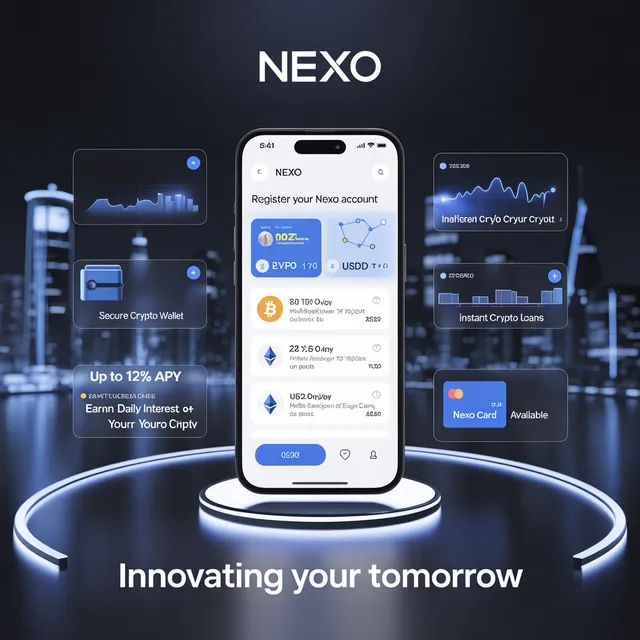 web3交易所Nexo账号注册