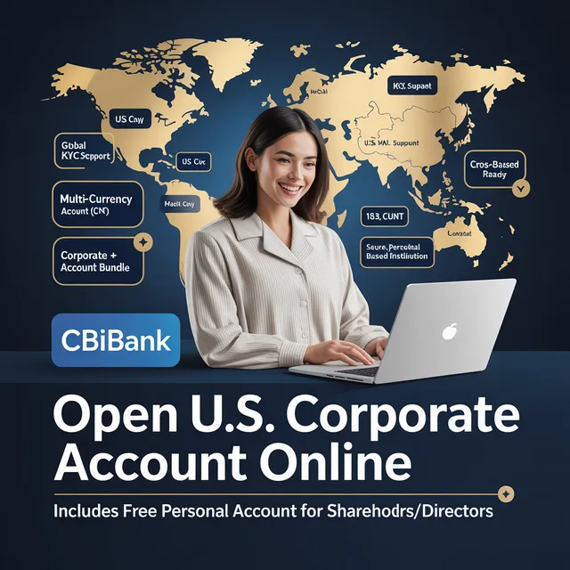 美国富港银行CBI对公账户开通