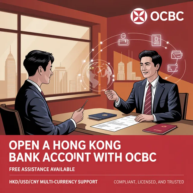 香港华侨银行赴港开户对接服务